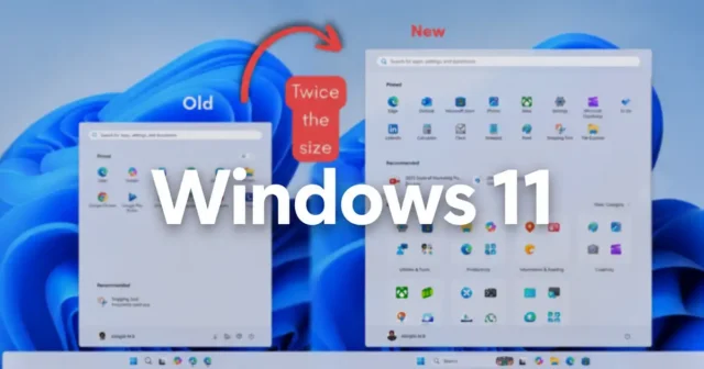Windows 11 vai finalmente deixar redimensionar o Menu Iniciar