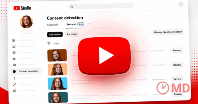 YouTube ativa deteção de deepfakes com IA para todos os utilizadores