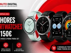 Melhores smartwatches económicos em 2026 (até 150 €) melhores-smartwatches-economicos-2026-capa