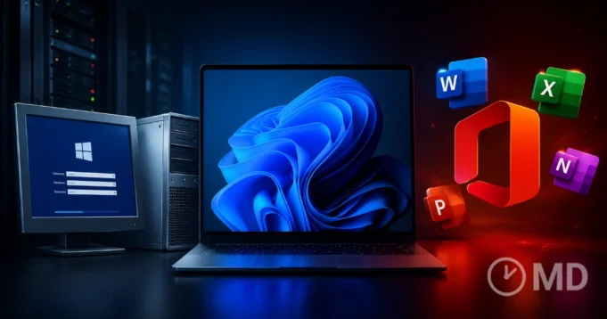 Microsoft abandona 15 produtos em 2026: tens o Windows 11 24H2 ou o Office 2021? microsoft-produtos-sem-suporte-2026-capa